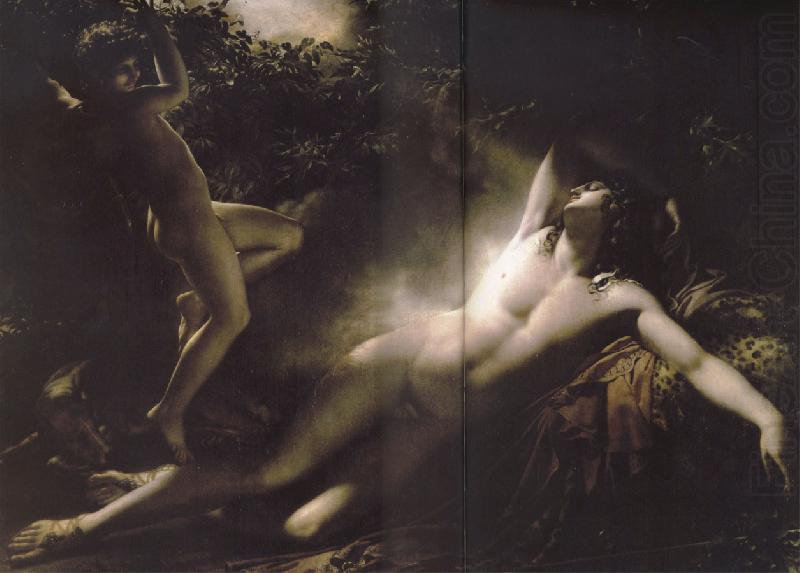 Anne-Louis Girodet-Trioson Endymion effet de lune china oil painting image